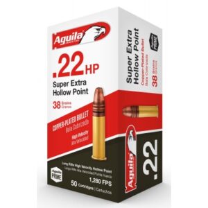 Aguila .22LR 38gr CPHP 50 Rounds