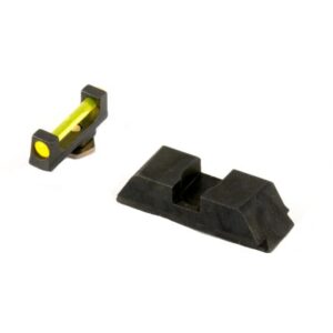 Ameriglo Fiber Optic Sights For Glock Models Amber