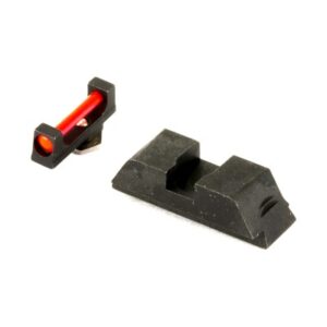 Ameriglo Red Fiber Optic Sights For Glocks In 357 Sig/10mm/45acp
