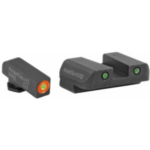 Ameriglo Spartan Tactical Operator Sights For Glock 42 & 43