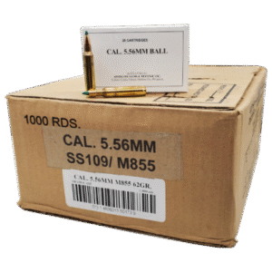 Armscor Ammo 5.56mm 62gr FMJ 1,000 Rounds
