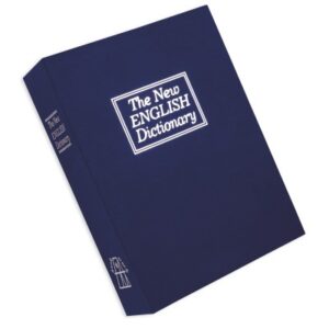 Bulldog Cases Diversion Pistol Vault Safe 10.5" x 7.75" x 2.75" Book with Combination Lock