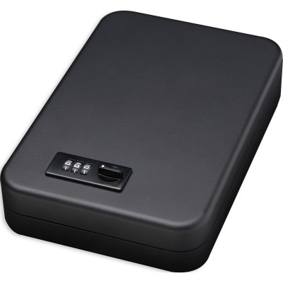 Bulldog Cases Personal Safe with Steel Combination Lock and Security Cable