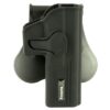 Bulldog Cases Rapid Release Polymer Holster for Glock 17/22 Pistols