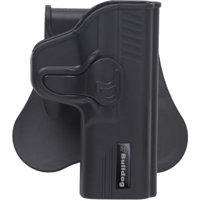 Bulldog Cases Rapid Release Polymer Holster for Glock 19/23 Pistols