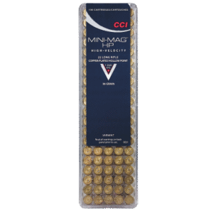 CCI Varmint Mini-Mag .22 LR 36gr CPHP 100 Rounds