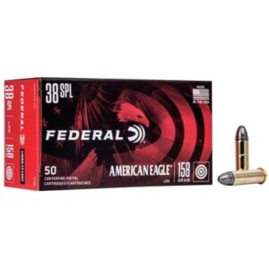 Federal American Eagle .38 Special 158gr LRN 50 Rounds