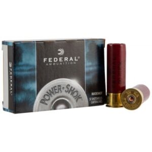 Federal Power-Shok 12 Gauge 9 Pellets 00 Buck 5-Shells