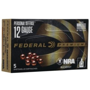 Federal Premium Personal Defense 12 GA with FLITECONTROL Wad 5 Shells