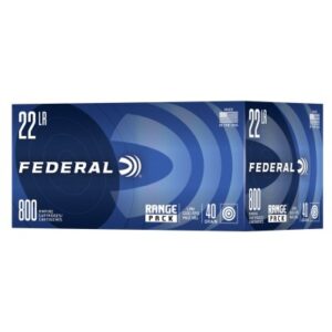 Federal Range .22 LR 40gr LRN 800-Rounds