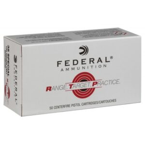 Federal Range Target Practice .38 Special 130gr FMJ 50 Rounds