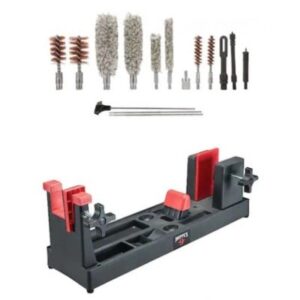Hoppes Gun Vise Grey with Long Gun Dry Cleaning Kit