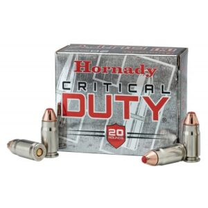 Hornady Critical Duty 9mm Luger +P 124gr FlexLock 25 Rounds