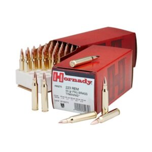 Hornady Custom .223 Rem 55gr FMJBT 50 Rounds