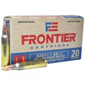 Hornady Frontier .223 55gr HPM 20-Rounds