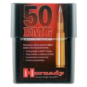 Hornady Match 50 BMG 750gr A-Max 10 Rounds