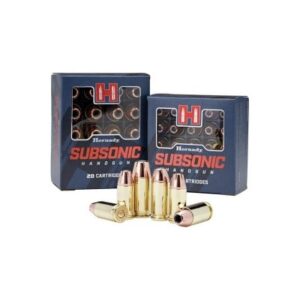 Hornady Subsonic 9mm 147gr XTP 25 Rounds