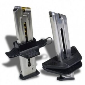 Maglula X10-Lula and V10-Lula .22LR Magazine Loaders for Narrow Single-Stack Magazines with a Projecting Side-Buttons