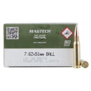 Magtech Tactical 7.62x51MM NATO 147gr FMJ 50-Rounds