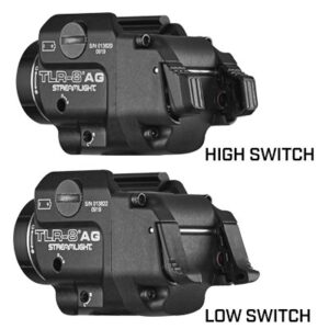 Streamlight TLR-8AG Gun Light with Green Laser and Rear Switch