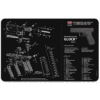TekMat Handgun Cleaning Mat for Glock Gen 5 Pistols