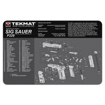 TekMat Handgun Cleaning Mat P229