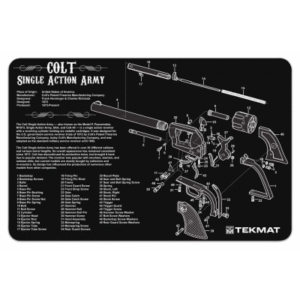 TekMat Handgun Cleaning Mat Ruger Colt Revolver (Army)
