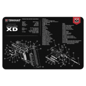 TekMat Handgun Cleaning Mat Springfield XD