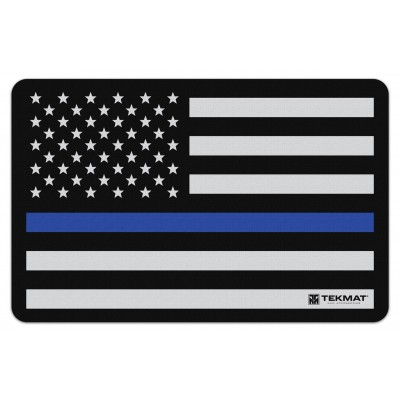 TekMat Handgun Cleaning Mat Thin Blue Line