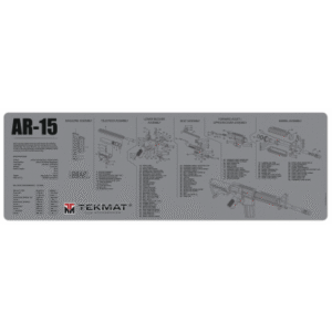 TekMat Long Gun Cleaning Mat AR-15 (Gray)