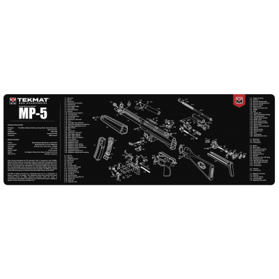 TekMat Long Gun Cleaning Mat MP5