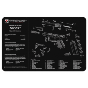 TekMat Ultra Premium Handgun Cleaning Mat for Glock 42/43