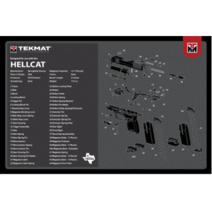 TekMat Ultra Premium Handgun Cleaning Mat Hellcat
