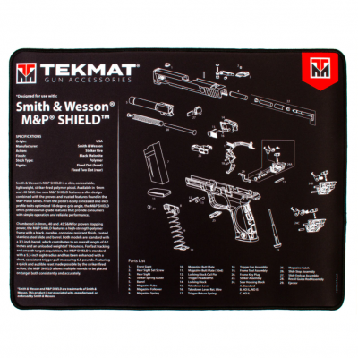 TekMat Ultra Premium Handgun Cleaning Mat MP Shield