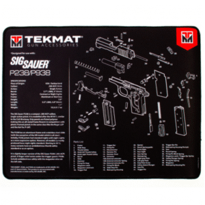 TekMat Ultra Premium Handgun Cleaning Mat P238