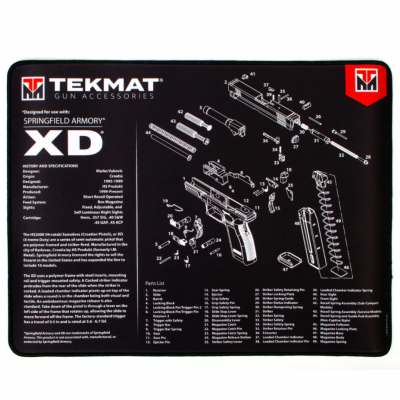 TekMat Ultra Premium Handgun Cleaning Mat XD