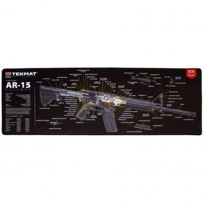 TekMat Ultra Premium Rifle Cleaning Mat AR-15 Cut Away