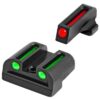 Truglo Brite Site Fiber Optic Sights For Sig Sauer #8 Front And Rear