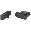 Truglo Brite Site TFX Pro Tritium/Fiber Optic Night Sights Fits Most Glocks