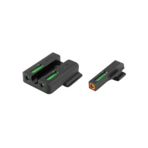 Truglo Brite Site TFX Pro Tritium/Fiber Optic Sights For S&W Shield