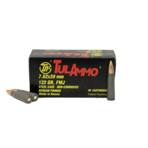 Tulammo 7.62x39MM 122gr FMJ 40 Rounds