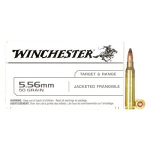 Winchester USA 5.56x45MM NATO 50gr JF 20-Rounds